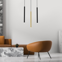 Milagro - Lampa wisząca MONZA BRASS 3xG9 max 8W LED