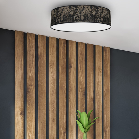 Milagro - Lampa Sufitowa SATINO GOLD 3xE27 Ø60cm
