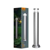 Oprawa ogrodowa słupek LED chrom 3W IP54 2700K 60cm VL-AR05-03062S