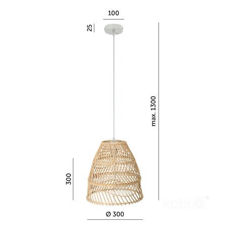 Lampa wisząca BOHO RANGO 1xE27 Kobi Design