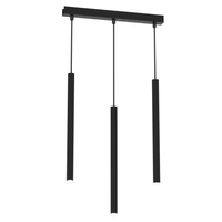 Milagro - Lampa wisząca MONZA BLACK 3xG9 max 8W LED