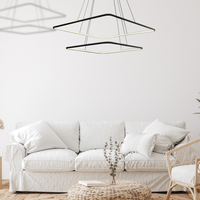 Milagro - LAMPA WISZĄCA NIX BLACK 50W LED