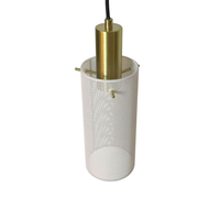 Lampa wisząca Tirana 1 biała 1xE27