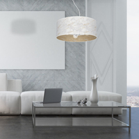 Milagro - Lampa wisząca SENSO White/Gold 3xE27