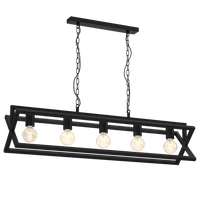 Milagro - Lampa wisząca ARNOLD 5xE27