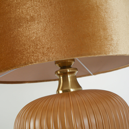 Lampa stołowa Tamiza 48 cm złota 1xE27