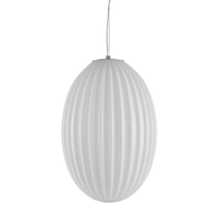 Milagro - Lampa wisząca BRAGA WHITE 1xE27