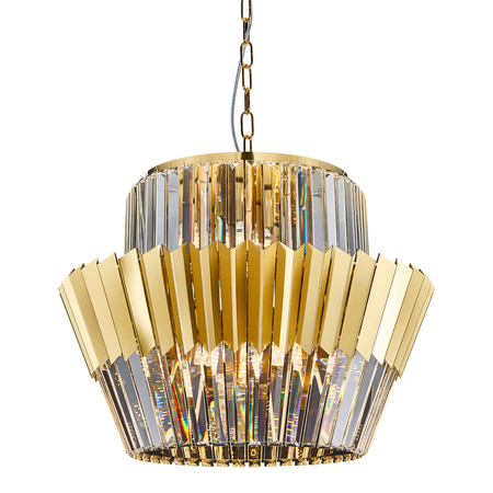 Milagro - Żyrandol DONNA GOLD 12xE14