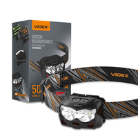 Latarka czołowa LED czujnik ruchu 2x5W 500lm IP65