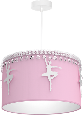 Milagro - Lampa wisząca BALETNICA PINK 1XE27