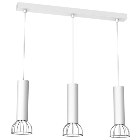 Milagro - Lampa wisząca DANTE SILVER 3x mini GU10