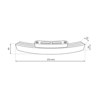 Milagro - Zasilacz 100W 48V SLIM ROUND MAGNETIC do śr. 600mm