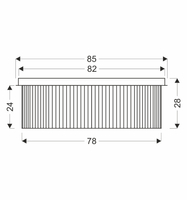 MARANGA lampa sufitowa plafon chromowy 10x10W E14 kryształy bezbarwne