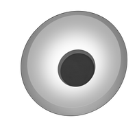 Plafon COCO 40 cm biały LED