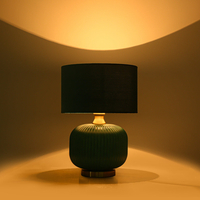 Lampa stołowa Tamiza 48 cm zielona 1xE27