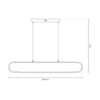 Lampa wisząca FRAME 42W