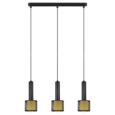 Lampa wisząca Amo czarna 3xE27