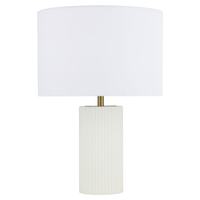 Lampa stołowa Tokio biała 1xE27