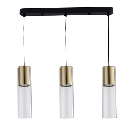Lampa wisząca Manacor złota 3xGU10