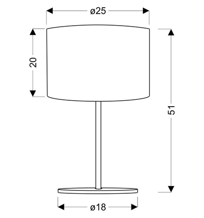 ARKAS LAMPA 1X60W E27
