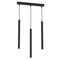 Milagro - Lampa wisząca MONZA BLACK 3xG9 max 8W LED