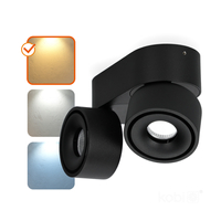 Oprawa sufitowa LAHTI mini dim 2x9W 3000K czarna Art of Light