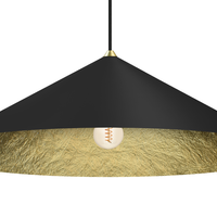 Milagro - Lampa wisząca Fuji Ø90cm 1xE27