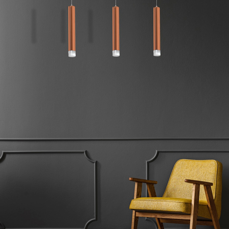 Milagro - LAMPA WISZĄCA COPPER 15W LED