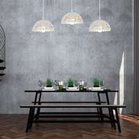 Milagro - Lampa wisząca LISA WHITE 3xE27