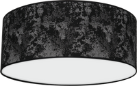 Milagro - Lampa Sufitowa SATINO SILVER 2xE27 Ø40cm