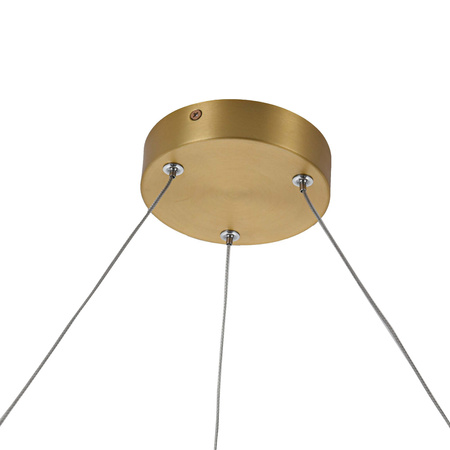 Midway lampa wisząca mała złota Triangle LP-033/1P S GD