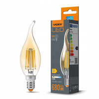 Żarówka LED Filament 6W 680lm 2200K E14 ciepła