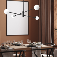 Milagro - Lampa sufitowa DORI 4xG9