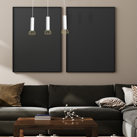 Milagro - Lampa wisząca DANTE White/Gold 3x mini GU10