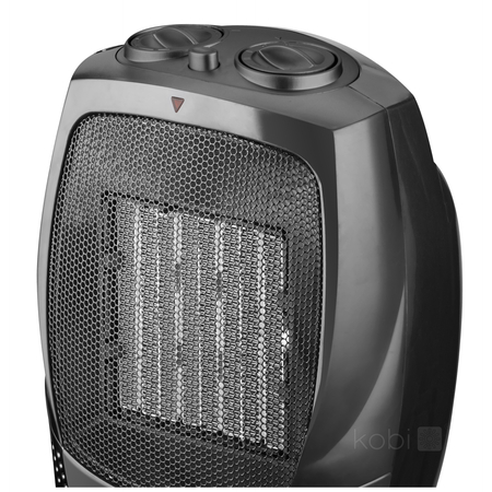Termowentylator ceramiczny RIN 1500W czarny Kobi Windstar