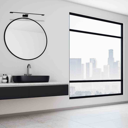 Kinkiet SHINE BLACK 60cm 12W LED