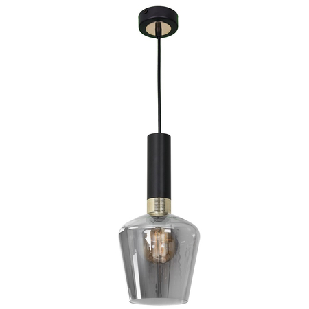 Milagro - Lampa wisząca ROMA BLACK 1xE27