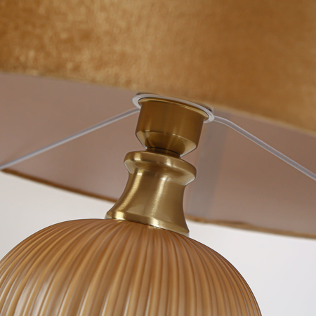 Lampa stołowa Tamiza 65 cm złota 1xE27