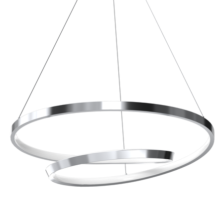 Milagro - Lampa wisząca LUCERO CHROME 48W LED