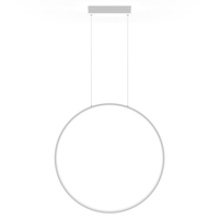 Lampa wisząca Mirror L biała LED 3000K