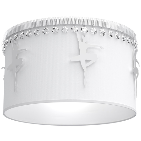 Milagro - Lampa sufitowa BALETNICA WHITE 1xE27