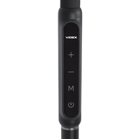 Lampa LED 2w1 podłogowa biurkowa czarna 12W 3 barwy VLE-TF07B