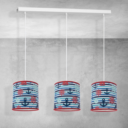 Milagro - Lampa sufitowa MARINE 3xE27