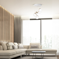 Milagro - Lampa wisząca SFERA WOOD 5xE14