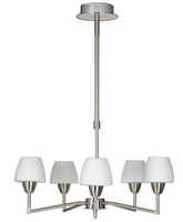 TOGO LAMPA WISZĄCA 5X40W G9 NIKIEL MAT PROMOCJA