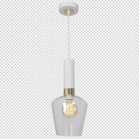 Milagro - Lampa wisząca ROMA WHITE 1xE27