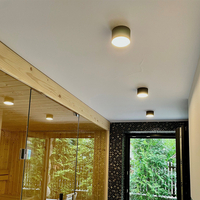 Oprawa natynkowa Kendal czarna IP54 LED CCT