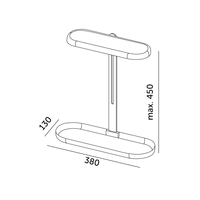 Lampa do roślin LED BLOOM 12W 4500K Kobi Design