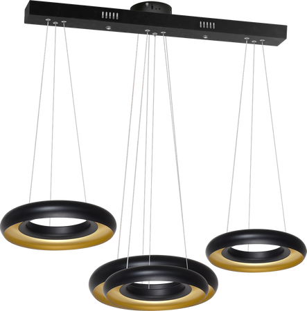 Milagro - LAMPA WISZĄCA RONDO NERO 36W LED