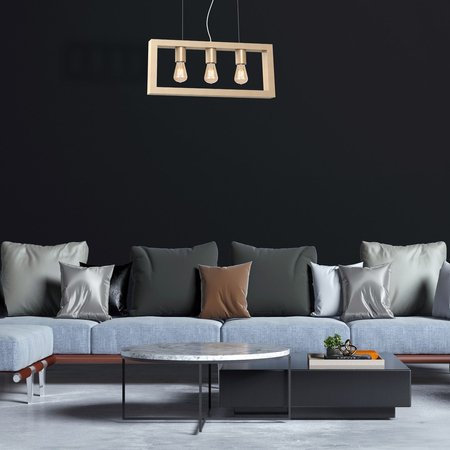 Milagro - Lampa wisząca MACK 3xE27